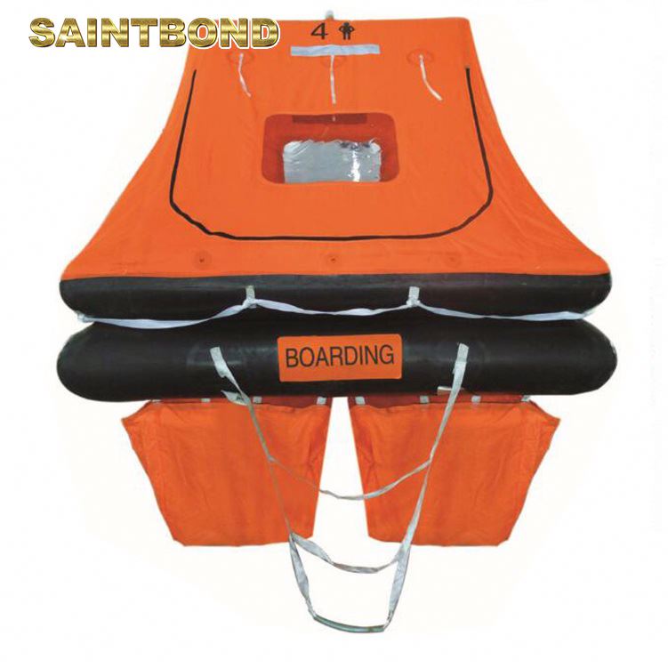 Auto Inflate Automatic Throw-over Inflatable with Capacity Durable 25 Person Liferaft Solas Inflatable Marine Life Raft