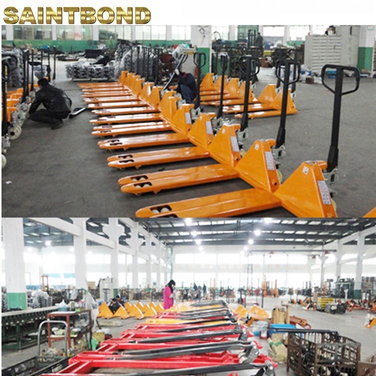 5ton Ce China Manufacturer Removable Diecasting Trucks Electronic Handing Scale Short Forklift Hand Pallet Truck