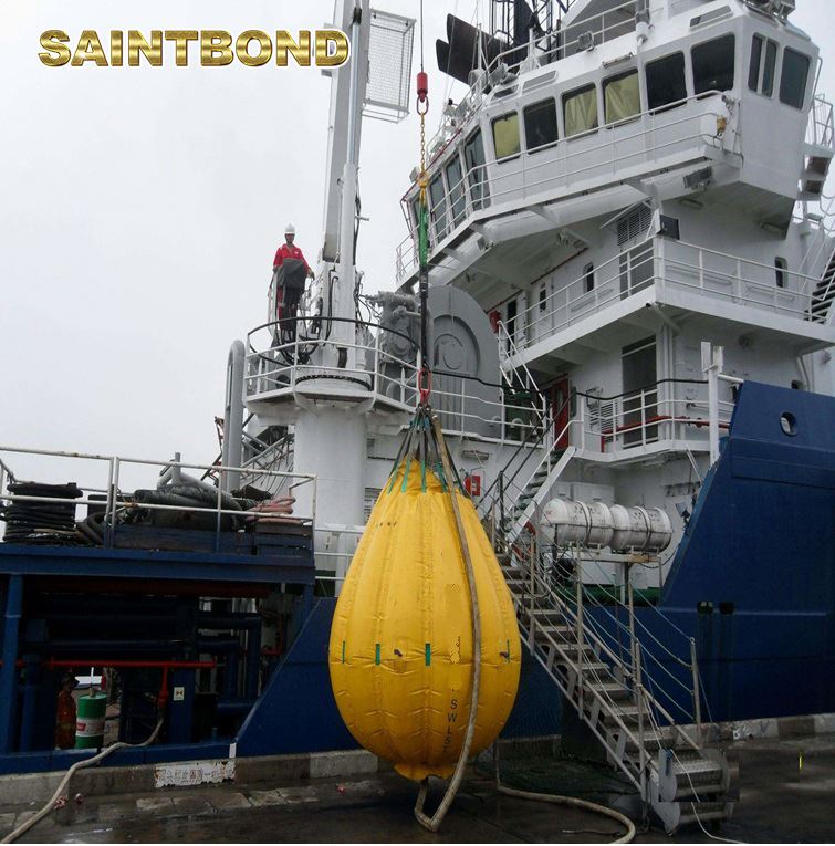 Proof Safe Lifting for And Testing Offshore Crane Davit Bag Load Test Water Filled Ballast Bags
