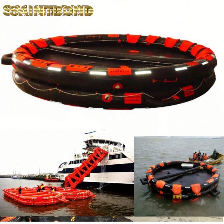 Top Sale OEM Offshore Life Rafts Open Reversible 20person Life Raft Self Inflating Life Raft 25 Personslife Raft Liferaft