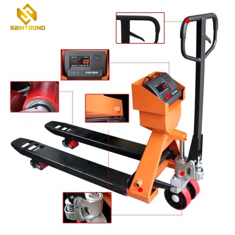 PS-C5 2.5Ton 2500kg Hand Pallet Truck with Galvanizing Fully-sealed Pump