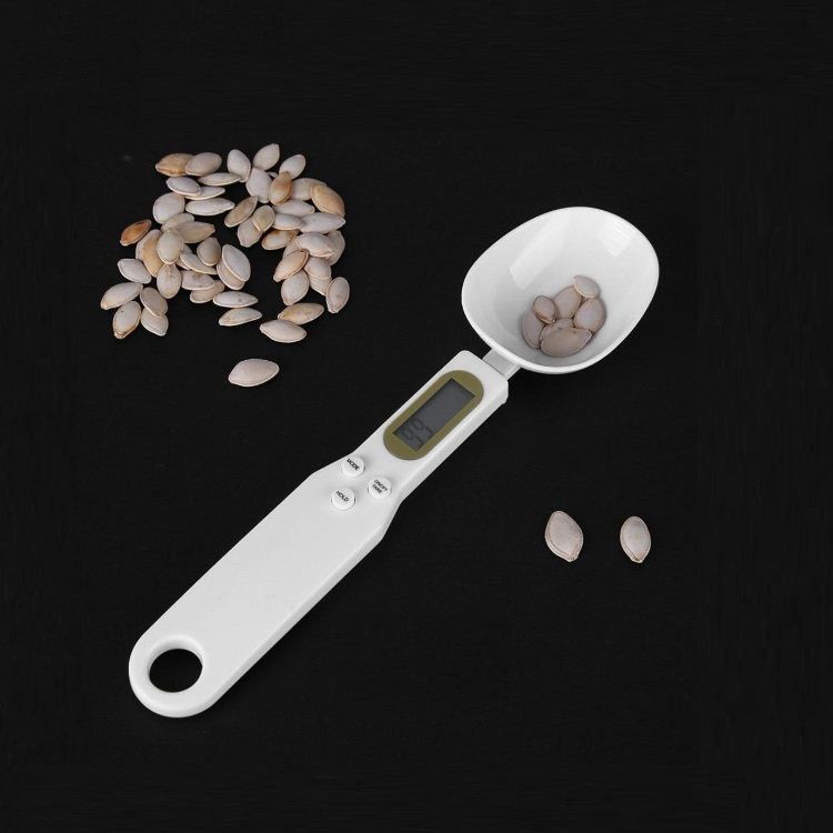 SP-001 Bulk Kitchen Scale Accurate Electric LCD Digital Measuring Spoon Scale Weight 500/0.1g Bulk Food Digital Measuring Tool