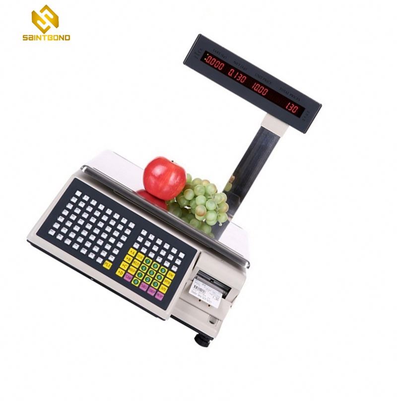 TM-AB Barcode Label Printing Scale Price Digital Cash Scale For Supermarket