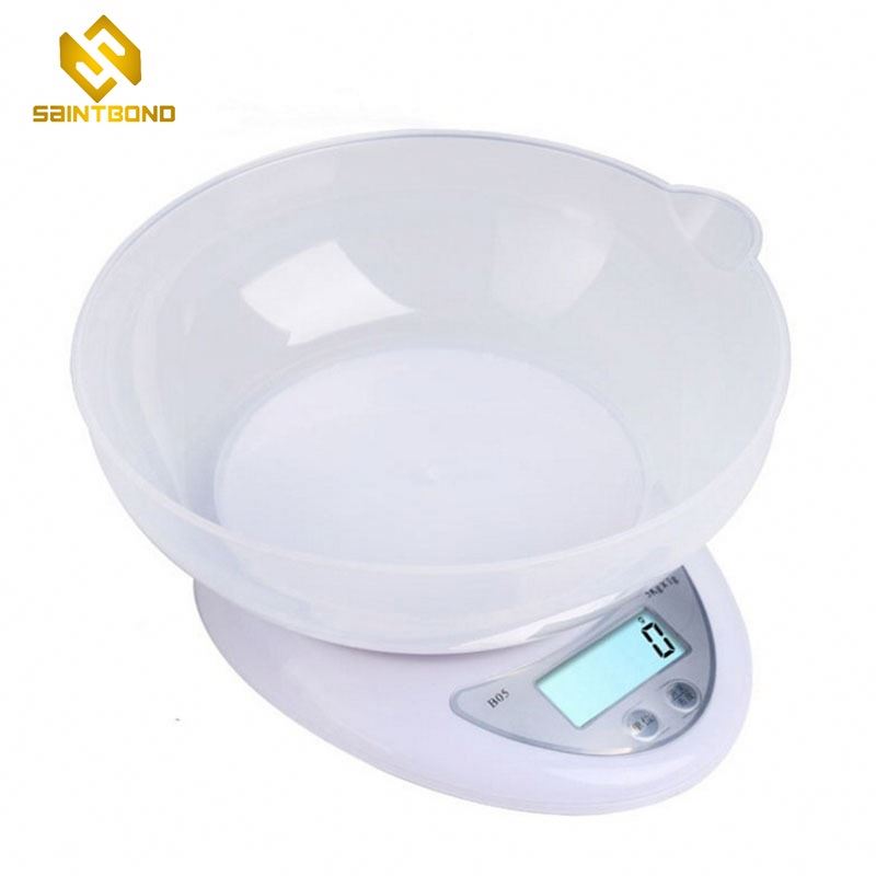 B05 Multifunction Digital Electronic 5kg / 1kg With Bowl Food Weighing Scale