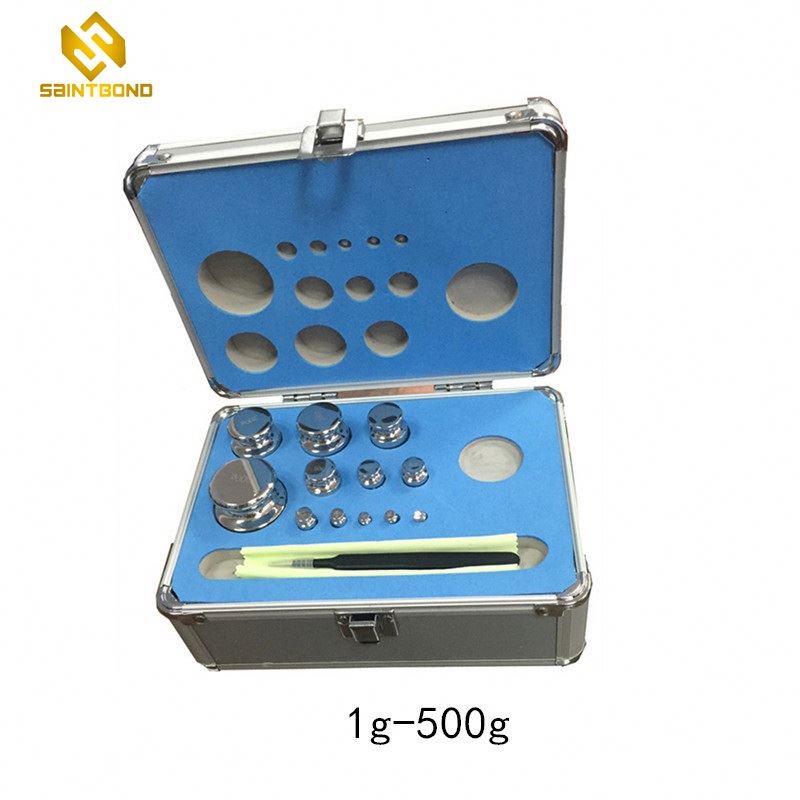 TWS02 High Quality 1000 Gram Precision Steel Balance Scale Calibration Weight Kit Set for Digital Jewellery Scale