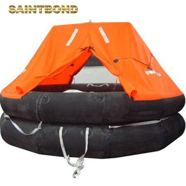 Open Reversible Throw-overboard Safty Kit Life Iso Inflatable Raft Lightweight Compact Leisure Liferaft