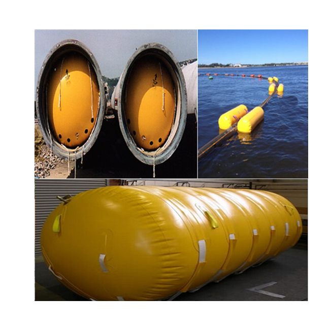 Long Lifetime Salvage Lift Bag Floatation Marine Airbags for Sale Kayak Air Inflatable Buoyancy Bags Pipeline Flotation