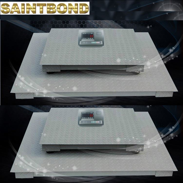 Large 1000lb 2000kg 800mm*800mm 5x5 Digiweigh Floor Scale