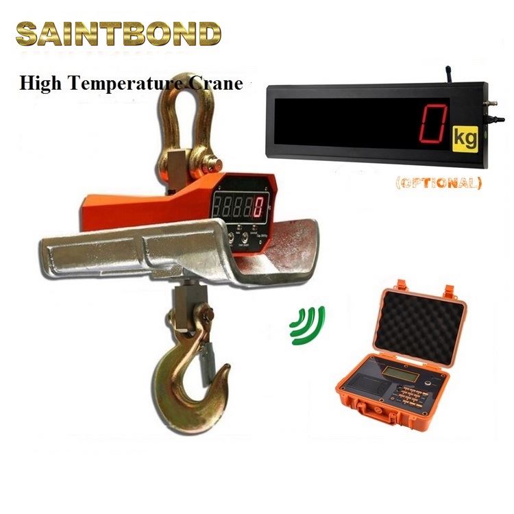 Small 300kg Dynamometer Resistant Heat Heatproof Weighing Scales OCS High Temperature Proof Crane Scale