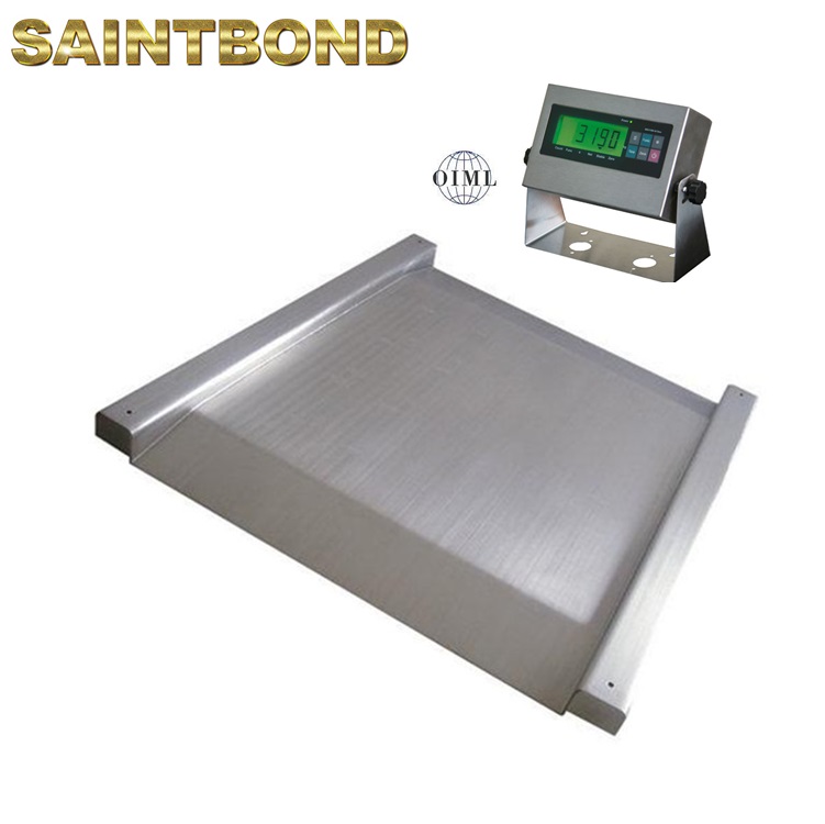Warehouse Weighing Scale 3ton Heavy Duty Platform Floor Scale for Animal Weighing Weight Digital Platform Scale