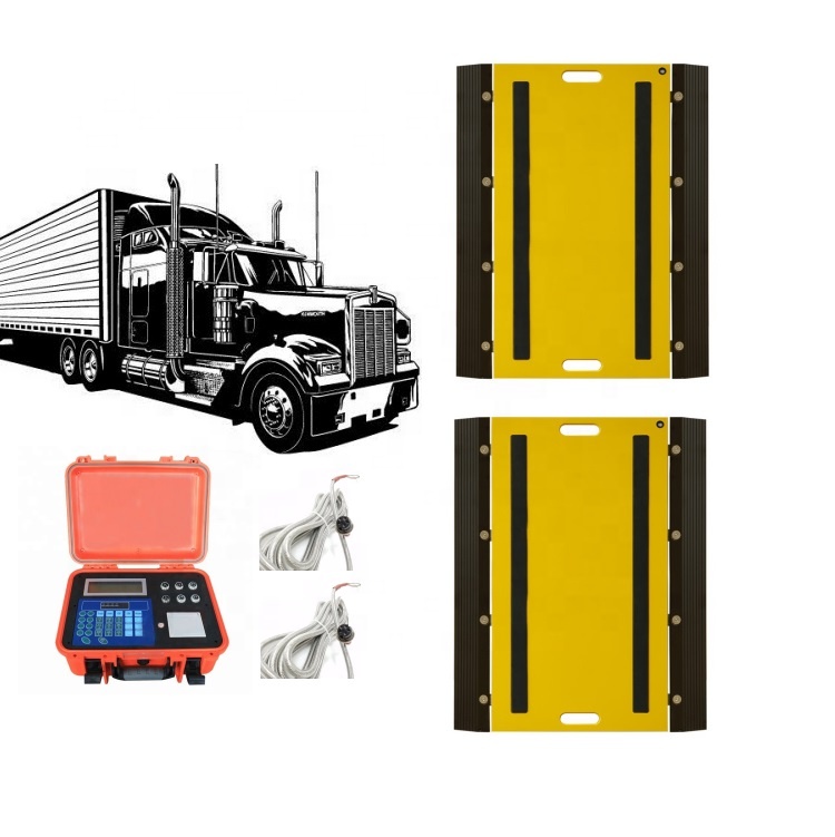 Axle Pad Scales& Ramps with Wireless Load-weighing Technology