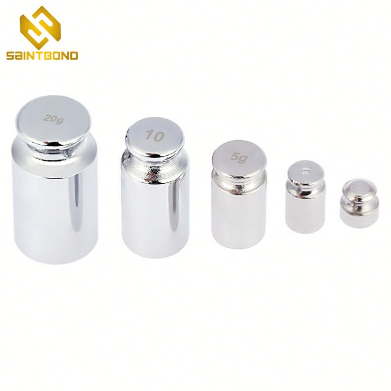 TWS01 5Pcs Precision Calibration Weight Set Mini Precision Digital Weight Scale 50g 2x20g 10g 5g Grams for Mini Weighing Scale