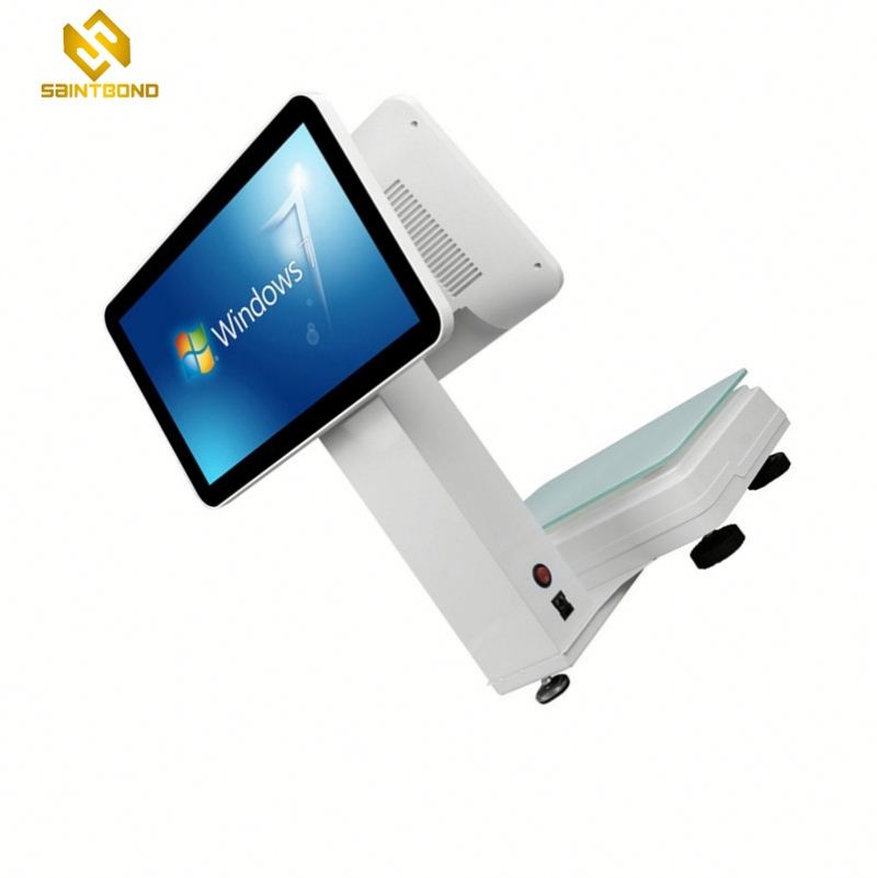 PCC02 Dual Display Restaurant POS System All In One Touch Screen POS Cashier POS
