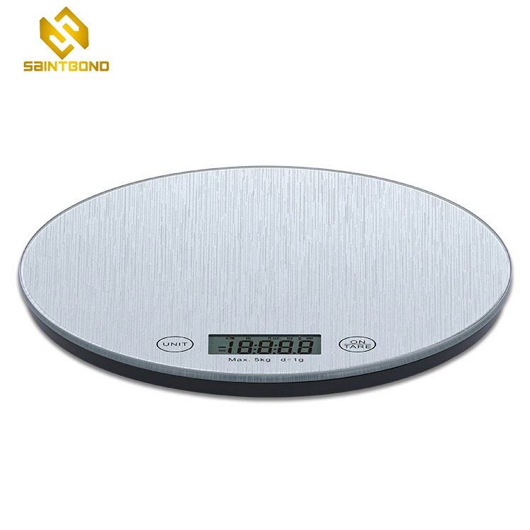 PKS007 5000g Max D1g Digital Stainless Steel Electronic Kitchen Scale Home Scale