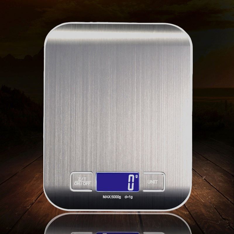 PKS001 Amazon Hot Sell 5kg Stainless Steel Digital Food Kitchen Scales Kitchen Item