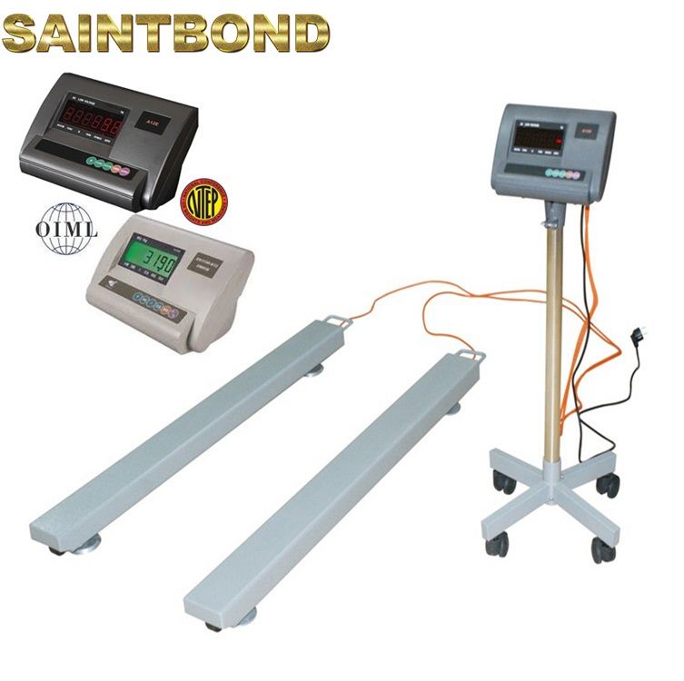 Factory Supply LED/ LED Single Shear Load Cells Balance Buffer-type Portable Weighing Floor Beam Scale