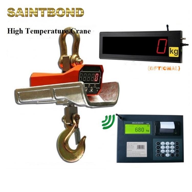 10t 5000kg Ocs with Digital 2000kg Fire Protection Crane 5t Heat Proof Scales Anti-heat Shield Scale