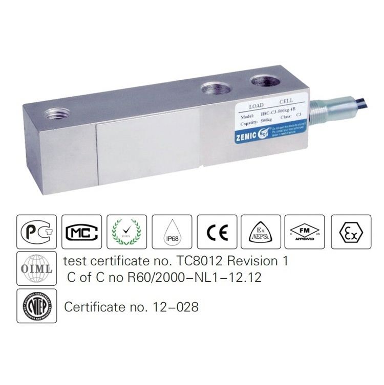H8C Cantilever Shear Beam Load Cell Supplier Weighing Sensor Module 3Ton 5Ton For Silo Tank Weighing