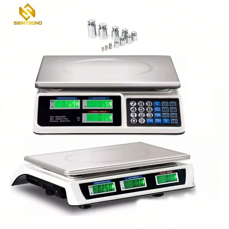 ACS809 Home And Shop 30kg New Digital Electronic Price Computing Weighing Fruits Scale