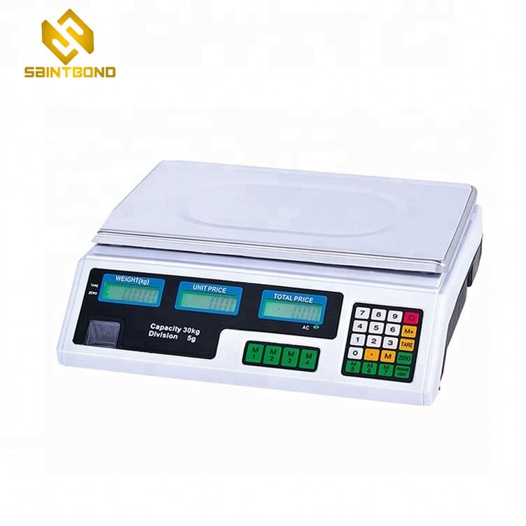 ACS209 Oem Service Factory Sale 30/35/40kg 2/5/10g Good Quality Black Housing Weighing Scale