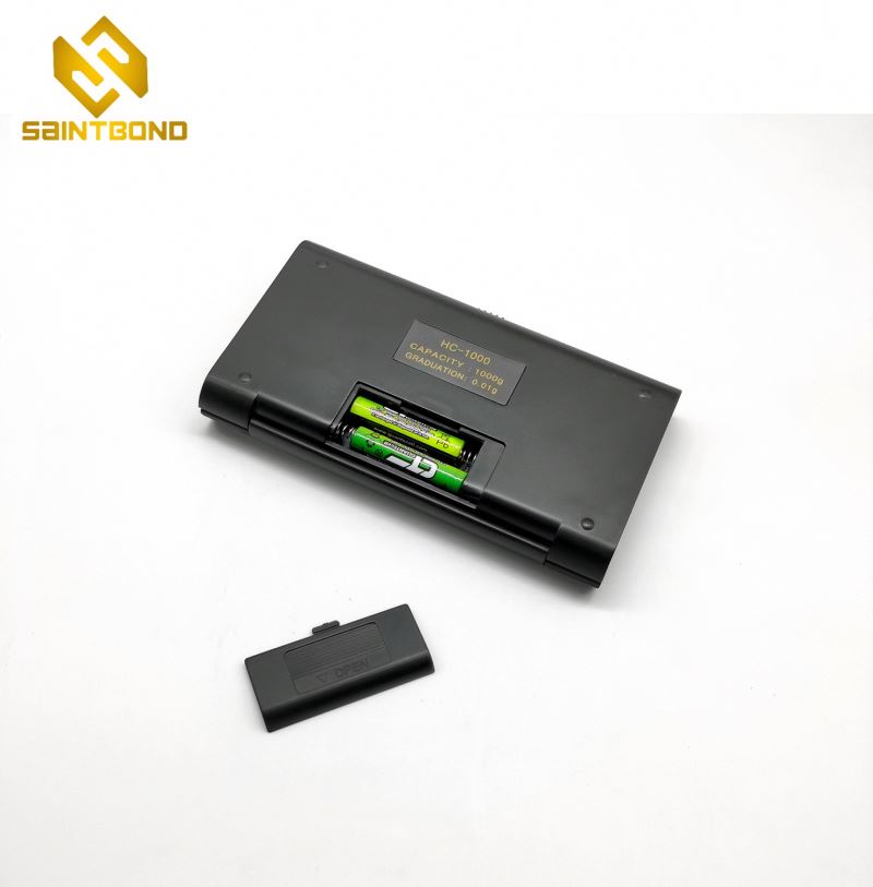 HC-1000 Pocket Scale 0.01g Jewelry Weighing Scale Digital Scale Notebook Design