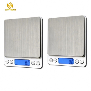 PJS-001 Portable 500g 0.01g Mini Digital Scale, Jewelry Pocket Balance Kitchen Weighing Scale