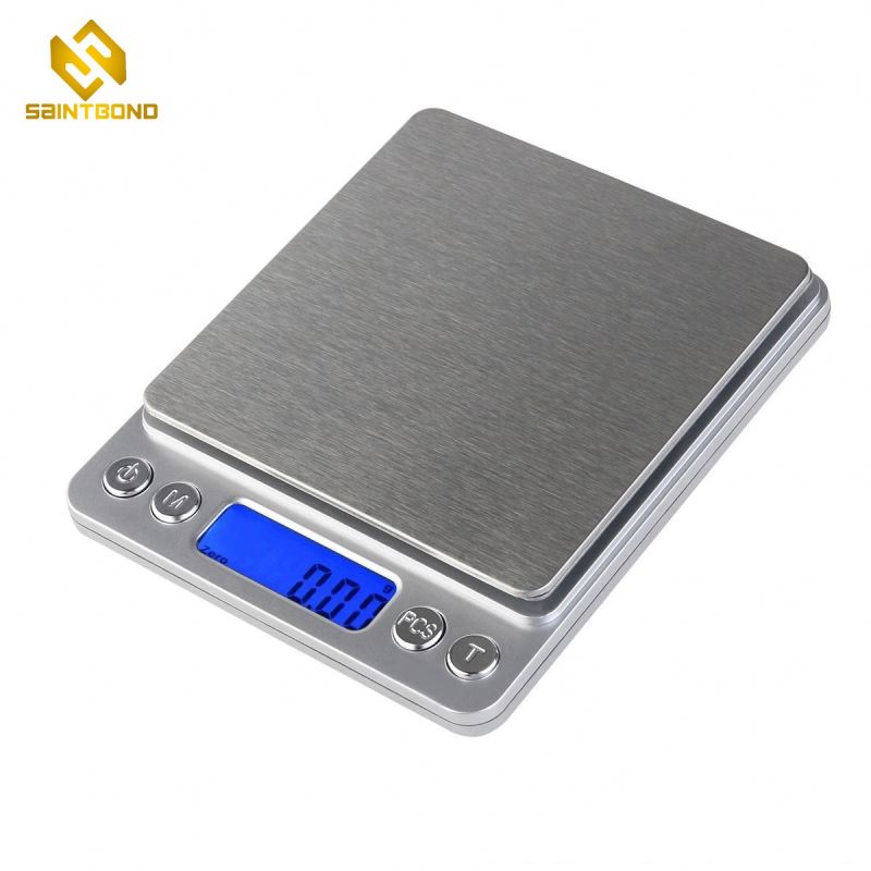 PJS-001 Wholesale I2000 Digital Weighing Gold, Jewelry Mini Pocket Scale 500g/0.01g