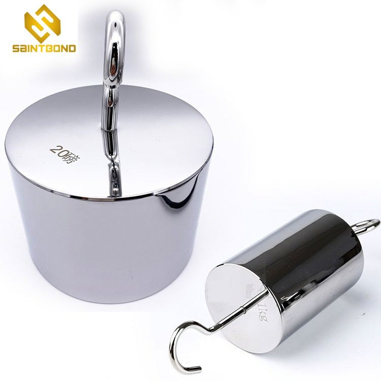 TWS03 M1 Hooked Calibration Weights Steel Chrome Plating 5kg Medical Tension Test Single Hooked Calibration Weight