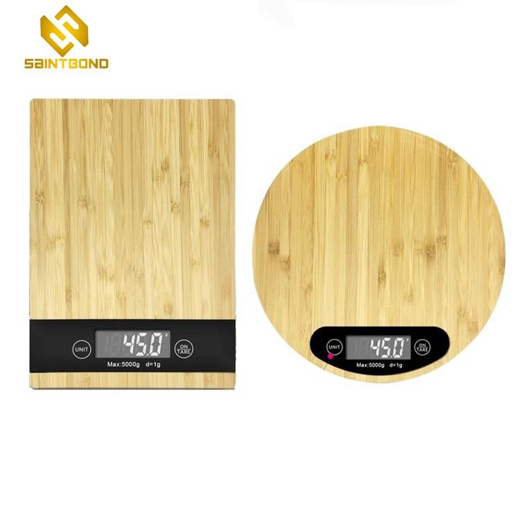 PKS005 Best Seller Alibaba China Supplier 2020 Smart Digital Eco Friendly Digital Bamboo Vegetable Balance Kitchen Food Scales