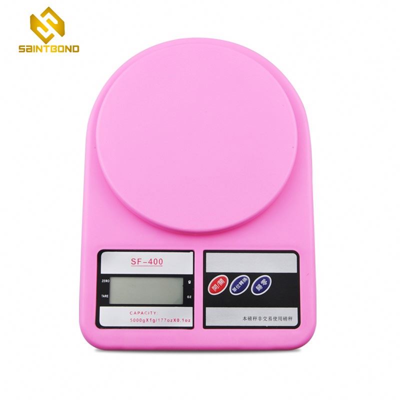 SF-400 Digital Multifunction Bakery Weight 2kg, Food Scale White Kitchwn Scale