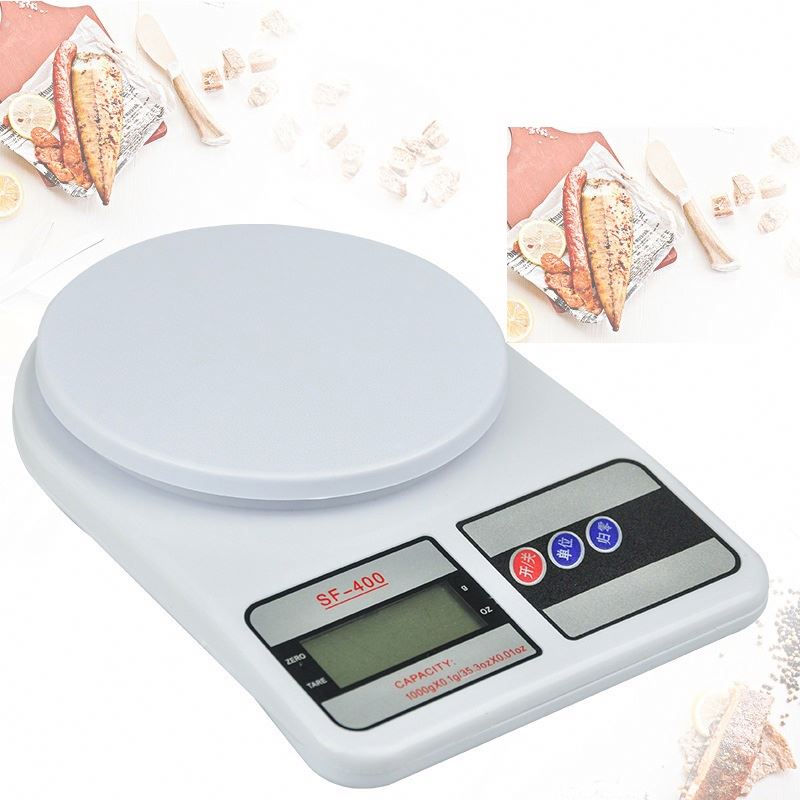 SF-400 Household Electronic Weighing Kitchen Scale, 5kg Digital Food Scale With Removable Bowl