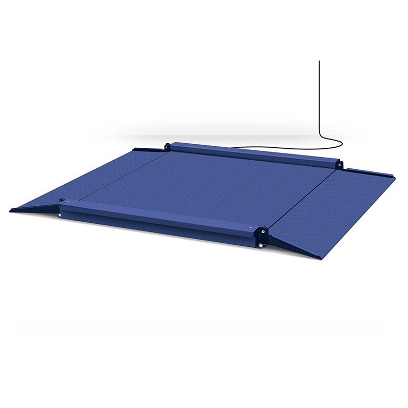 Industrial Floor Scale with Ramp