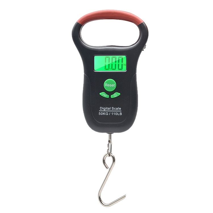 Airport Baggage Weighing Luggage with A Handheld Digital Travel Luggage Scale