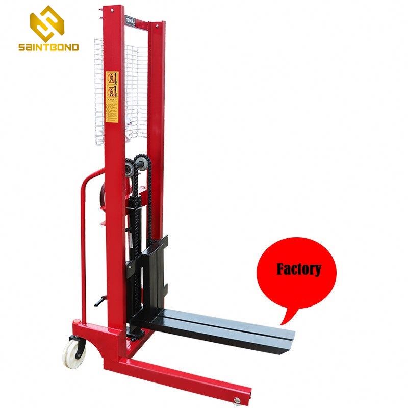 PSCTY02 Electric Remote Control Lift Manuel Forklift Hand Move Semi Electric Stacker