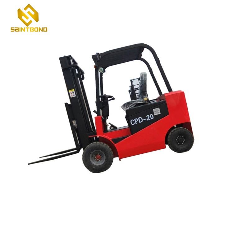 CPD Electric Forklift Truck Price Full Electric Pallet With Four Big Tyres Forklift