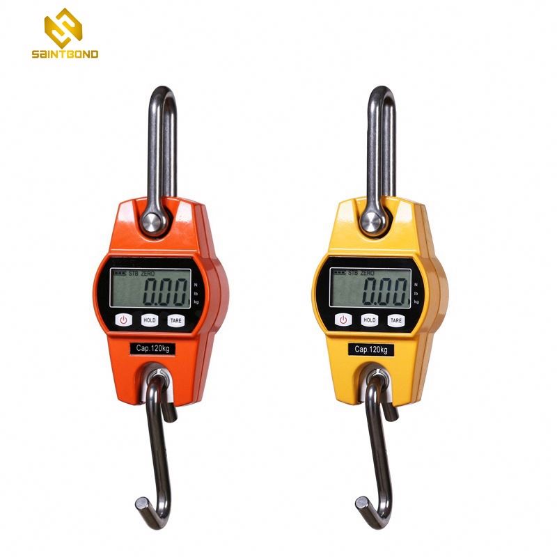 CS-A Mini Electronic Portable Crane Scale 300kg Industrial Crane Scale Digital LCD Heavy Duty Hanging Weight Hook Scale