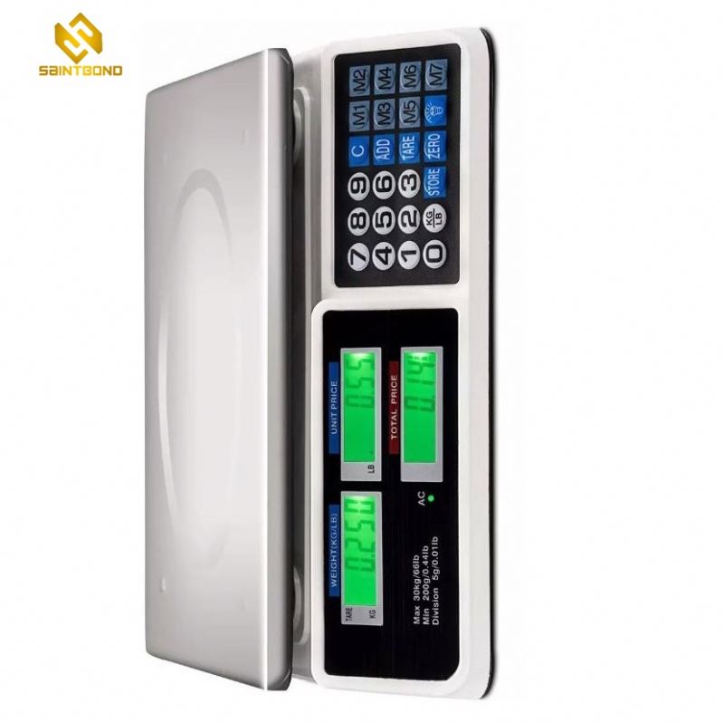AS809 3kg-40kg Rs232 Electronic Digital Industrial Weighing Scale