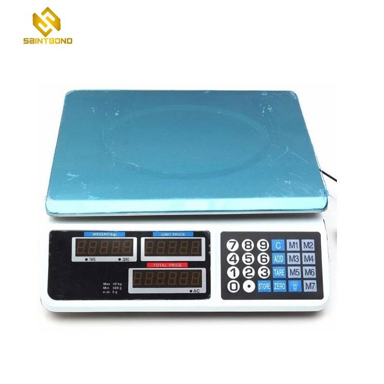 AS809 Acs 30 Digital Price Computing Scale Classical Model Led / Lcd Display