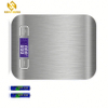 PKS001 Blue Backlighit Led Professional Superior 180Kg Mini Digital Platform Bathroom Electronic Scale