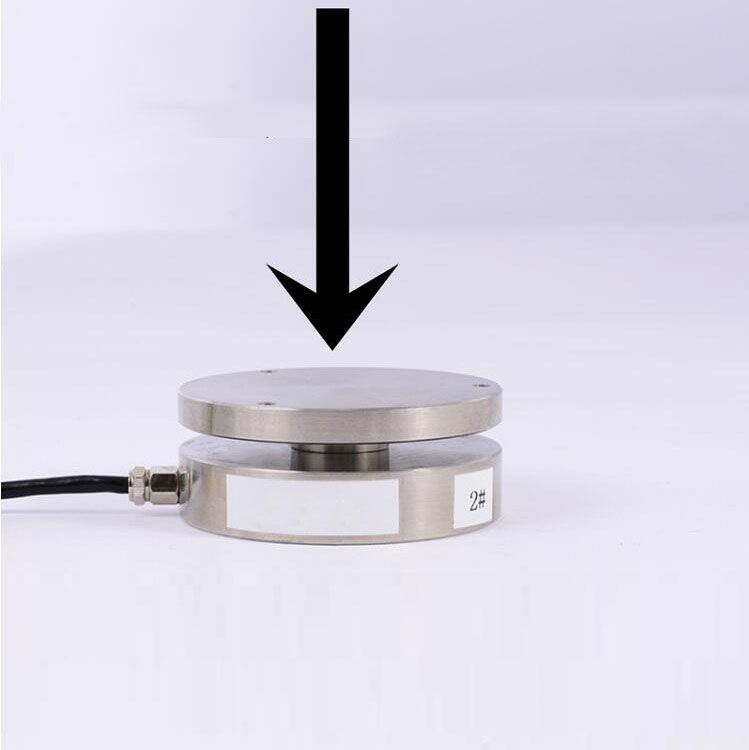 Mini009 Stainless Steel Wheel-Shaped Load Cell Sensor For Weighing Equipment 10 Kg 1ton-3ton