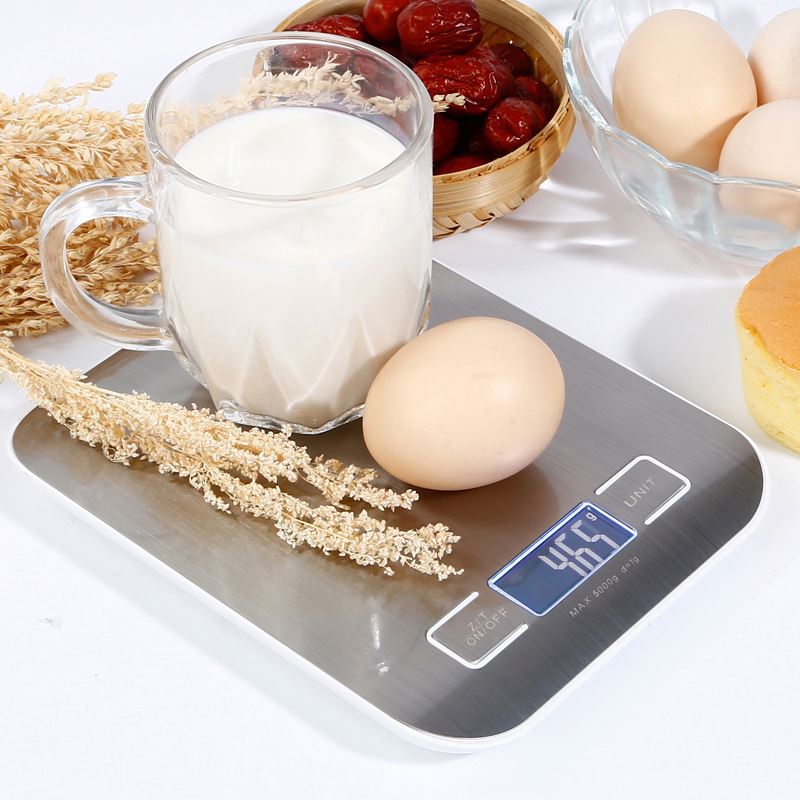 PKS001 Amazon 5kg Stainless Small Kitchen Tare Function 1g Precision Digital Kitchen Food Scales