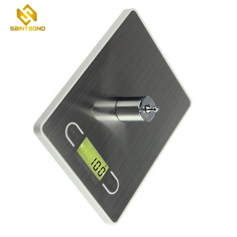 PKS002 2020 Food Scale Kitchen Scale Stainless Steel Electric Glass Kitchen Scale 7kg 1g