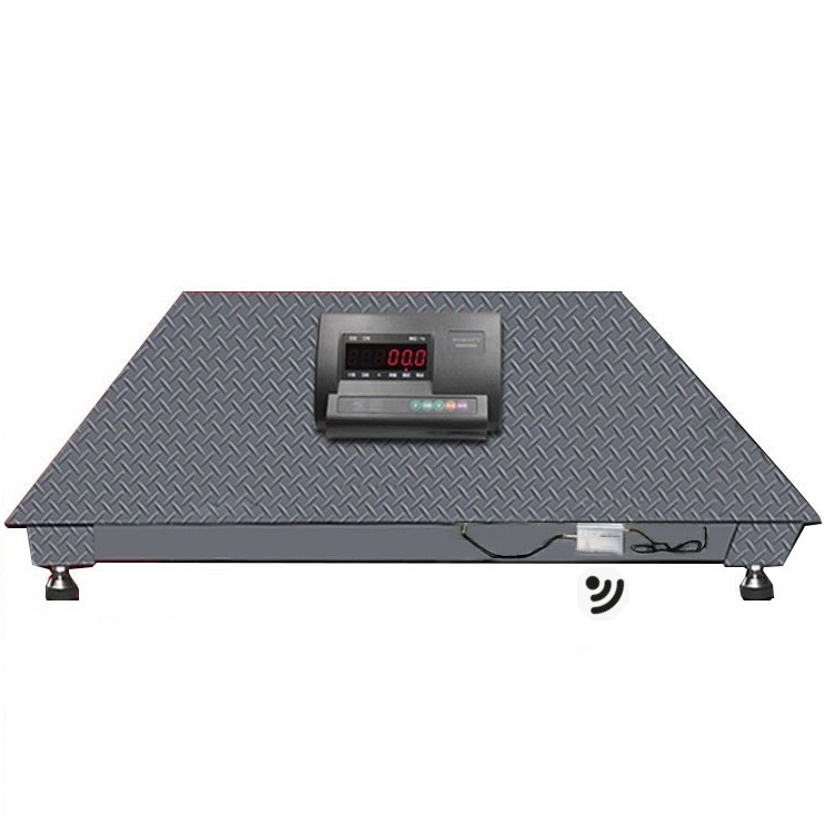 Cable-free Floor Scales Equipped with A Wireless Adapter