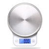 KS0016 Stainless Steel Digital Kitchen Scale with Widescreen LCD Screen