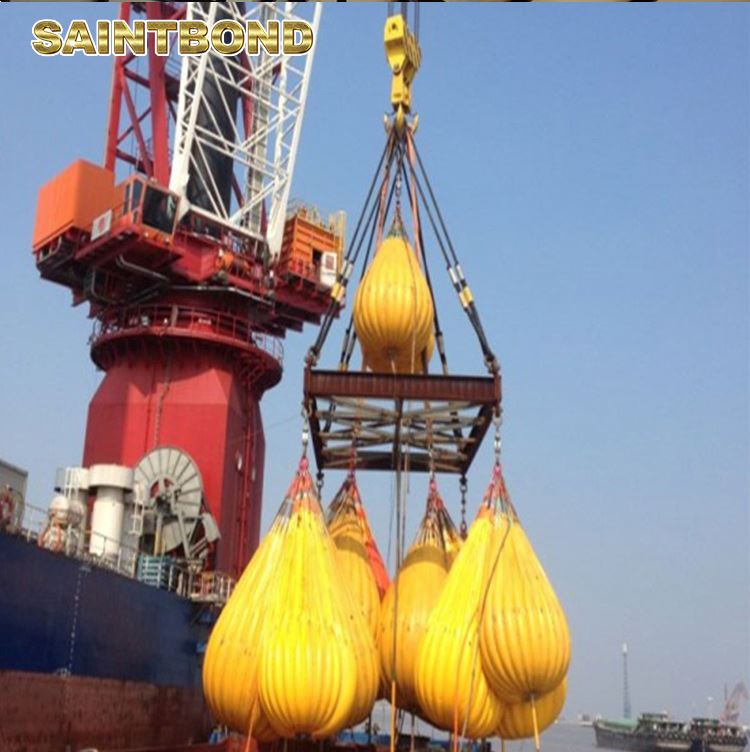Certification Proof Marine Testing Weight Bags Load Water Bag Overhead Bridge Crane Test