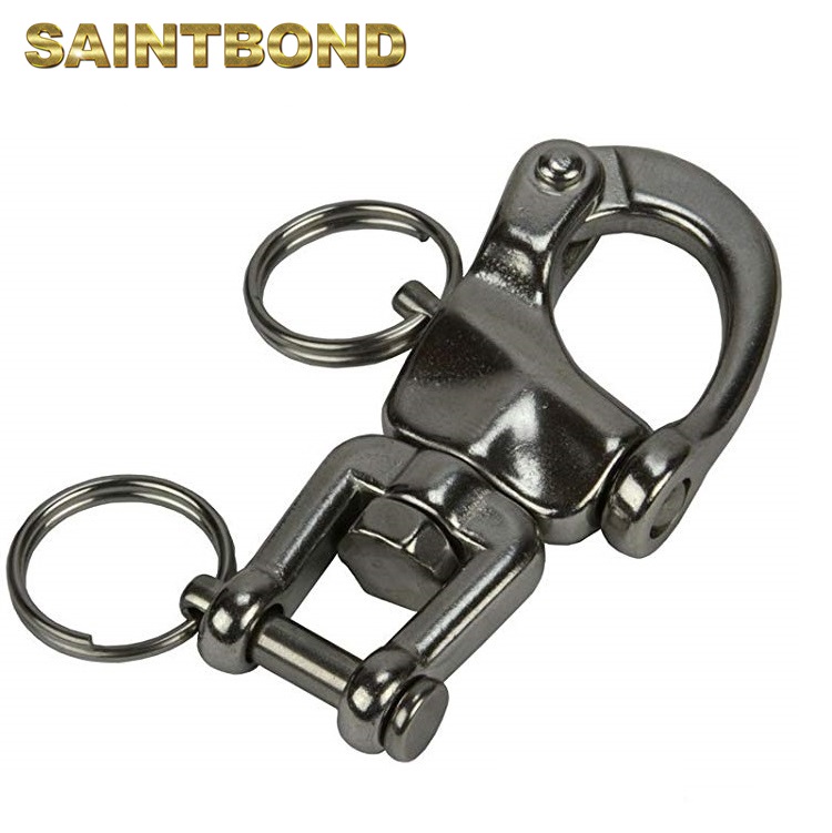 Supply Swivel Stainless Steel Trigger Snap Shackle with A Swivel Eye