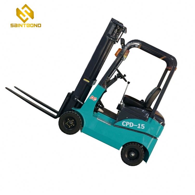 CPD Mini Fork Lift Truck Hydraulic Battery Power 3 Wheel Electric Forklift