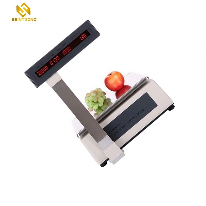 TM-AB 6/15kg/30kg Label Printing Scales Digital Barcode Weighing Scales With Scanner