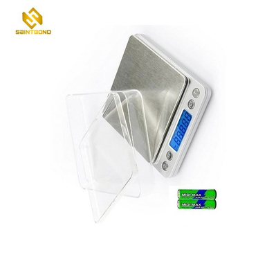 PJS-001 0.01g Stainless Steel Material Gold Scale Digital Electronic Balance , Portable Jewelry Mini Pocket Scale