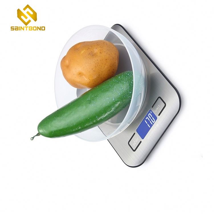 PKS001 Full Stainless Steel Platform Kitchen Scale Digital Weighting Scales Digital Food Scale